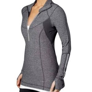 LULULEMON ATHLETICA Run Dash 1/2 Zip Pullover Size 8